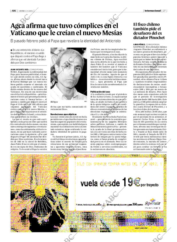 ABC MADRID 01-04-2005 página 27