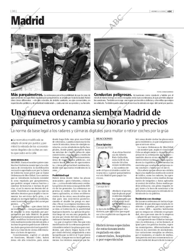 ABC MADRID 01-04-2005 página 30