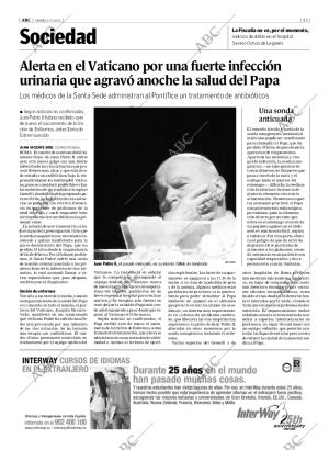 ABC MADRID 01-04-2005 página 43