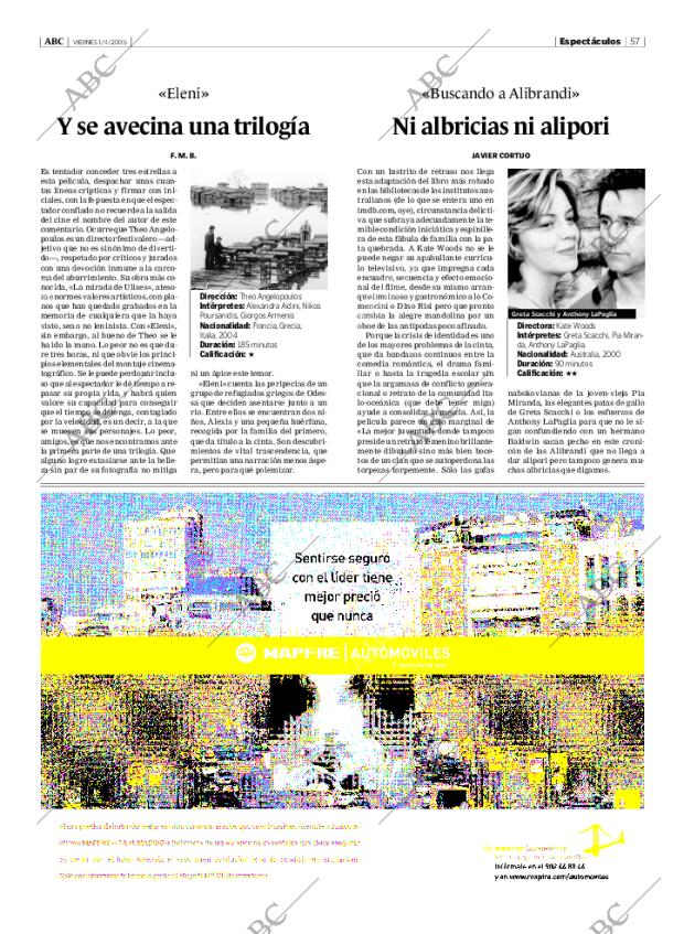 ABC MADRID 01-04-2005 página 57