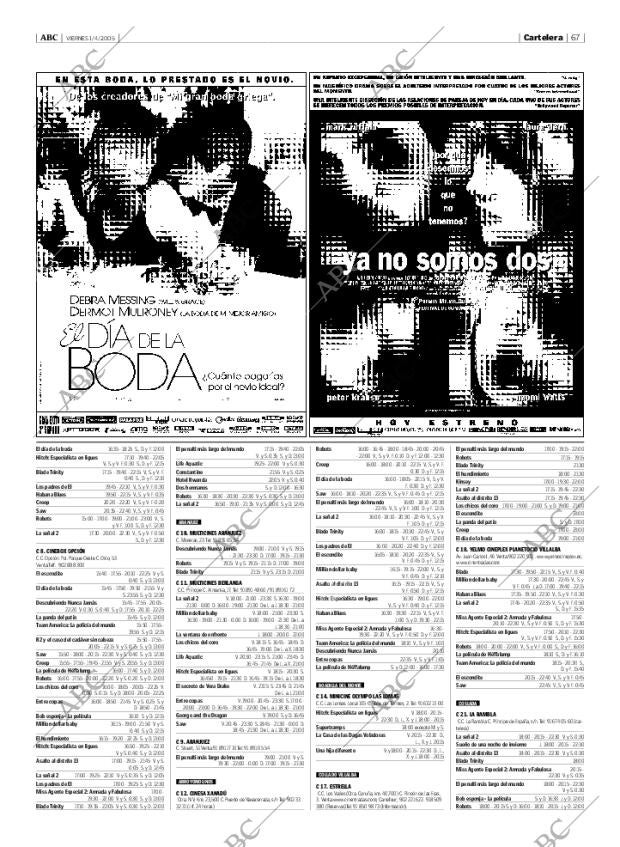 ABC MADRID 01-04-2005 página 67