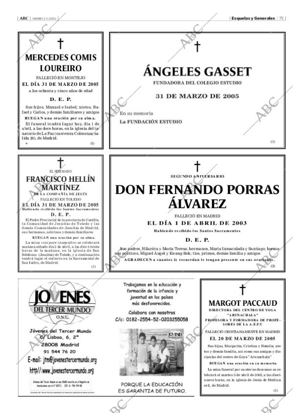 ABC MADRID 01-04-2005 página 75