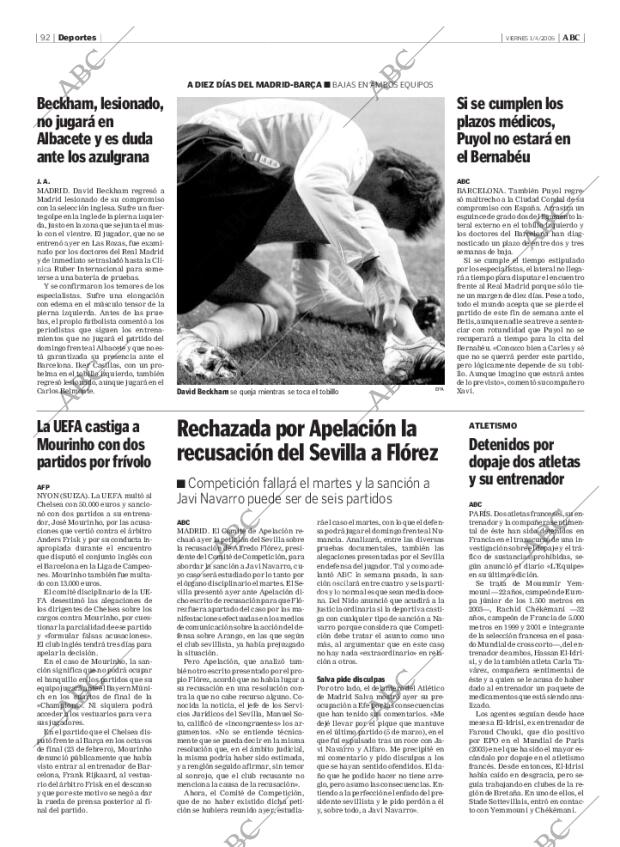 ABC MADRID 01-04-2005 página 92