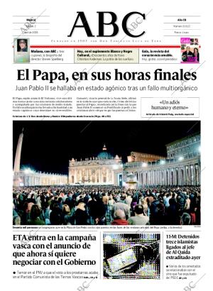 ABC MADRID 02-04-2005 página 1