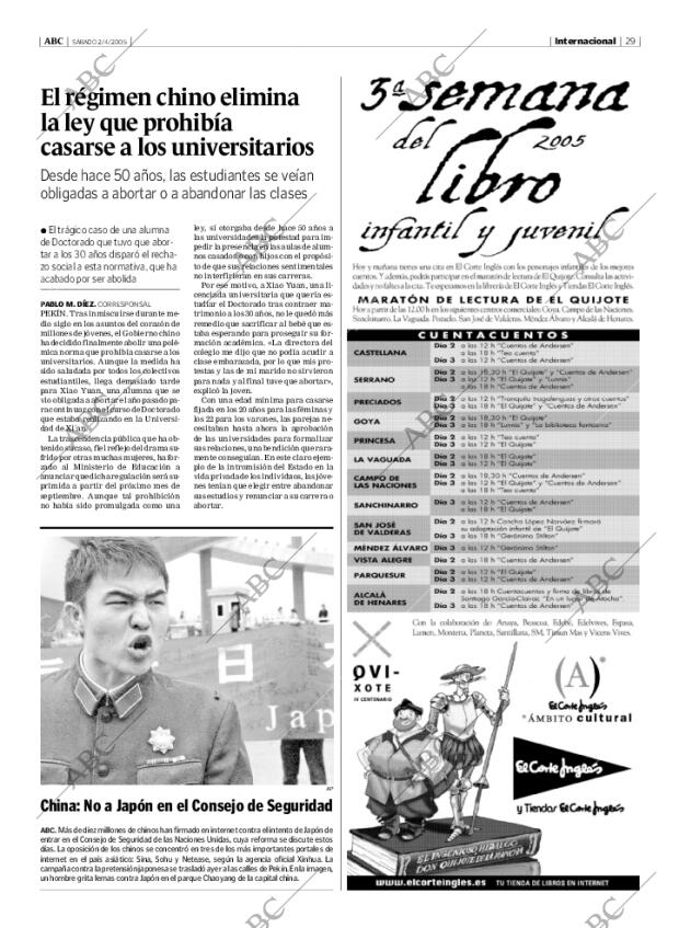 ABC MADRID 02-04-2005 página 29