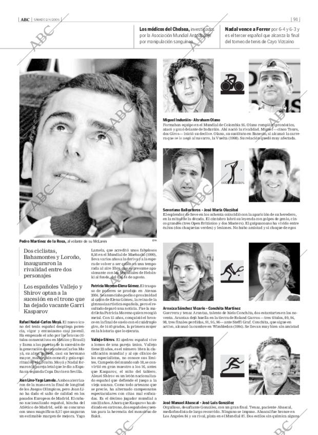 ABC MADRID 02-04-2005 página 91