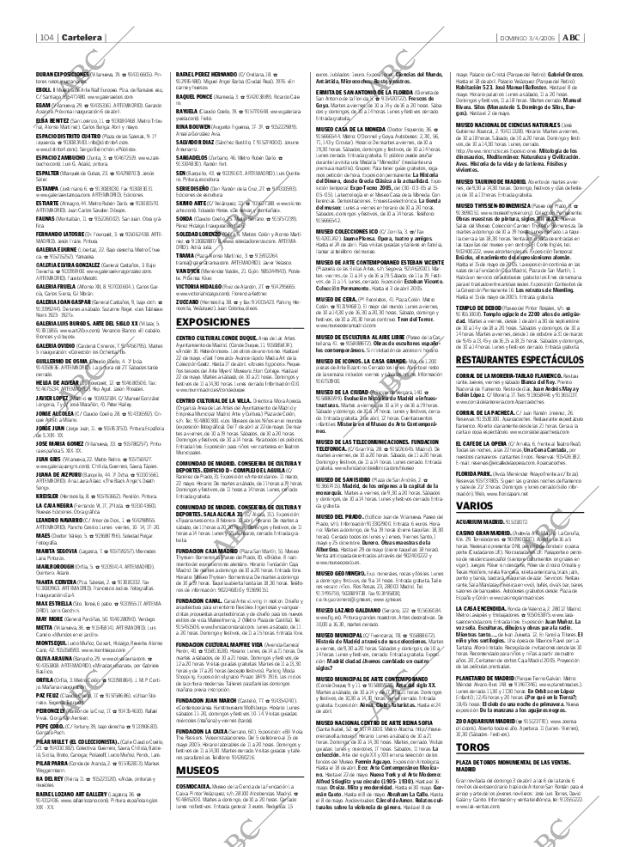 ABC MADRID 03-04-2005 página 104
