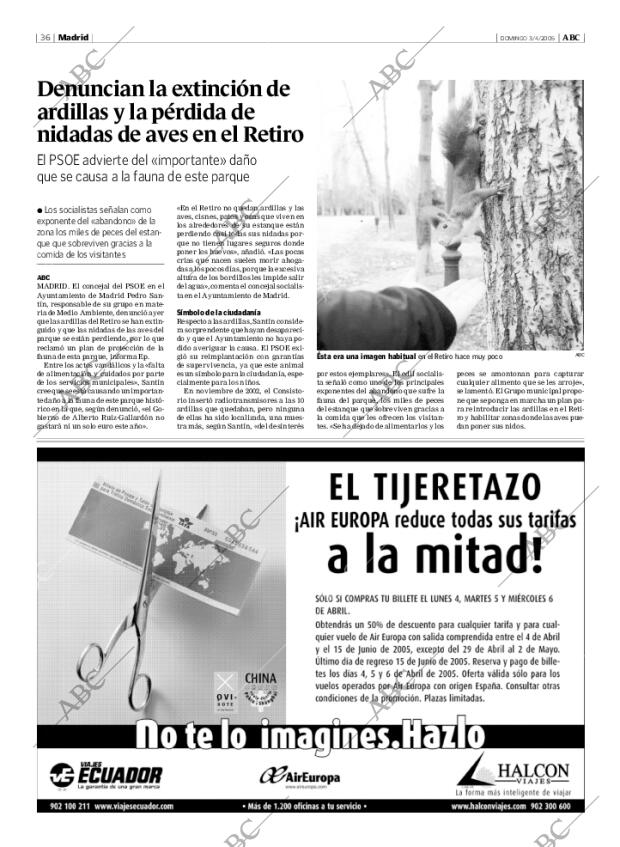 ABC MADRID 03-04-2005 página 36