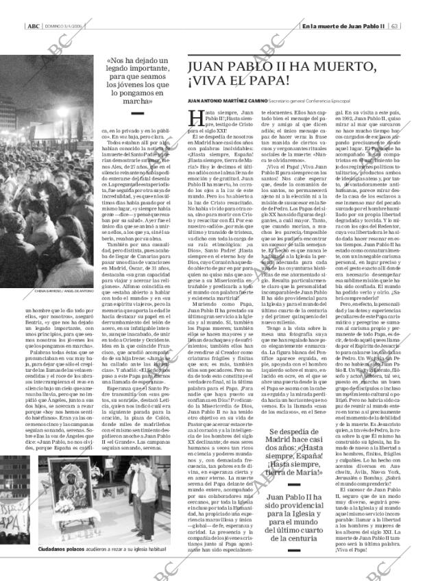 ABC MADRID 03-04-2005 página 63