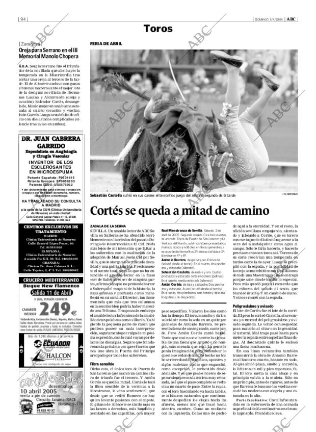 ABC MADRID 03-04-2005 página 94