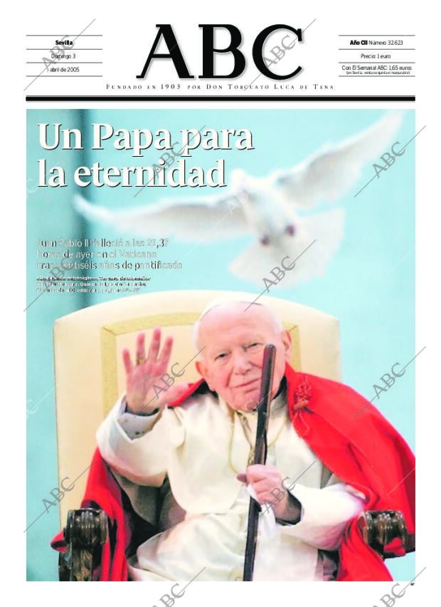ABC SEVILLA 03-04-2005 página 1