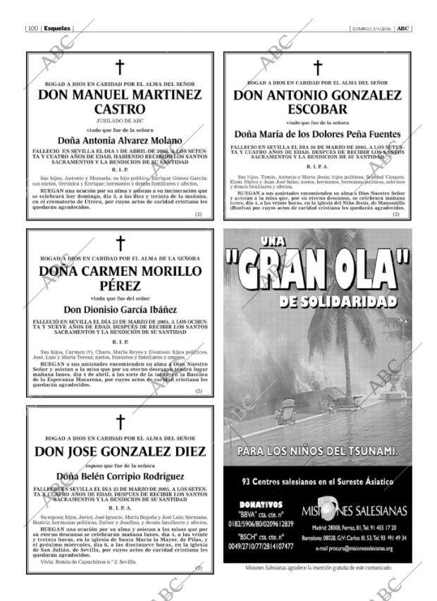 ABC SEVILLA 03-04-2005 página 100