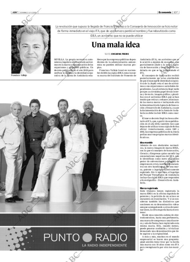 ABC SEVILLA 03-04-2005 página 107