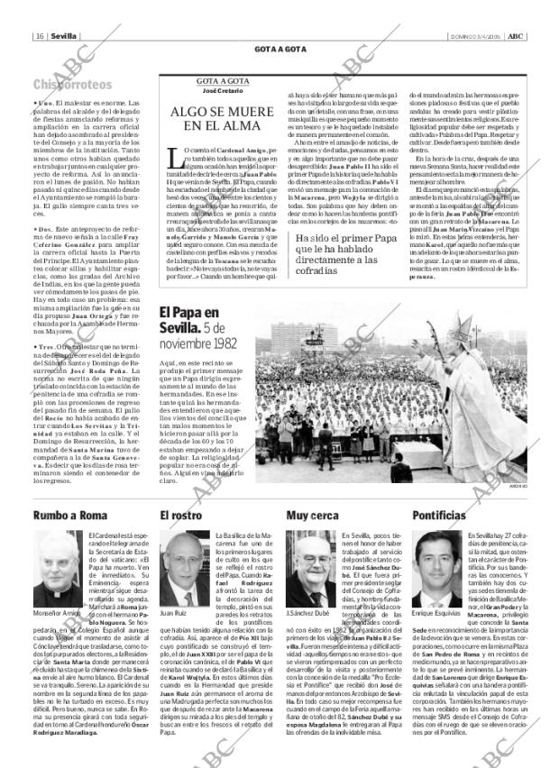 ABC SEVILLA 03-04-2005 página 16