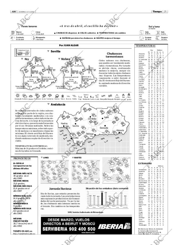ABC SEVILLA 03-04-2005 página 25