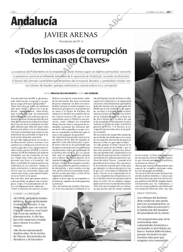 ABC SEVILLA 03-04-2005 página 26