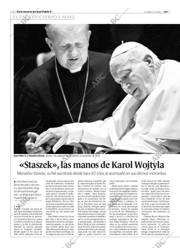 ABC SEVILLA 03-04-2005 página 54