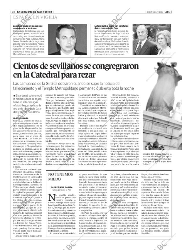 ABC SEVILLA 03-04-2005 página 58