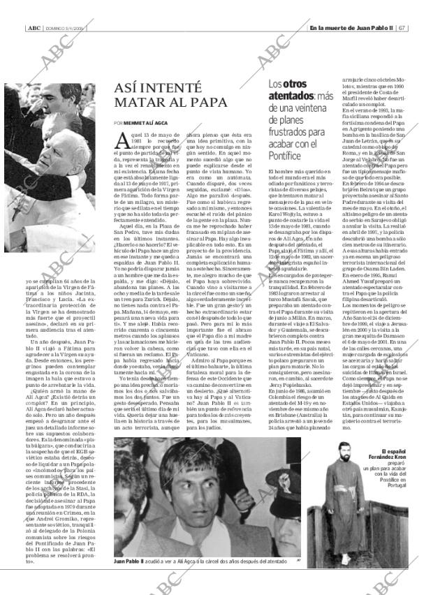 ABC SEVILLA 03-04-2005 página 67