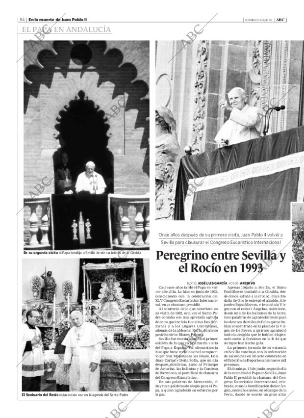 ABC SEVILLA 03-04-2005 página 84