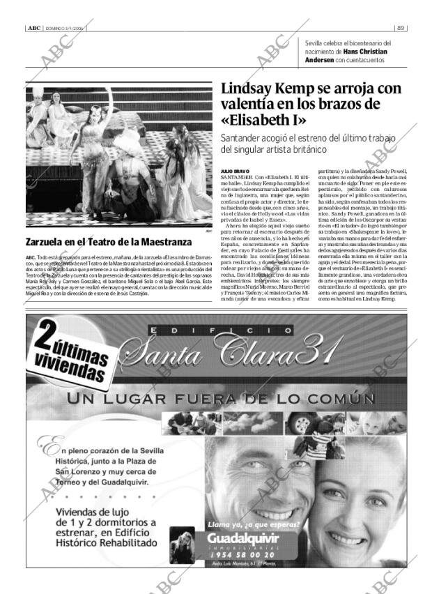 ABC SEVILLA 03-04-2005 página 89