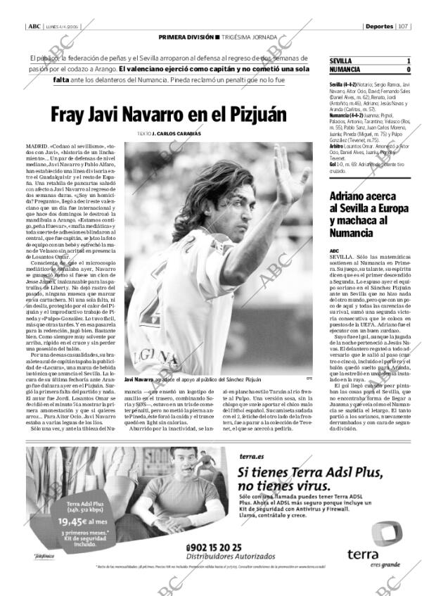 ABC MADRID 04-04-2005 página 107