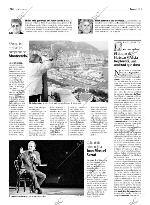 ABC MADRID 04-04-2005 página 113