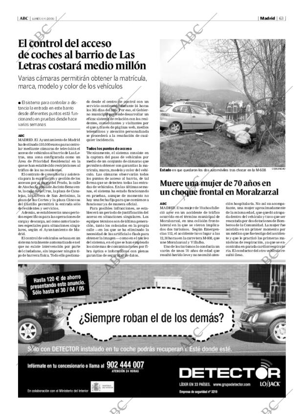 ABC MADRID 04-04-2005 página 63