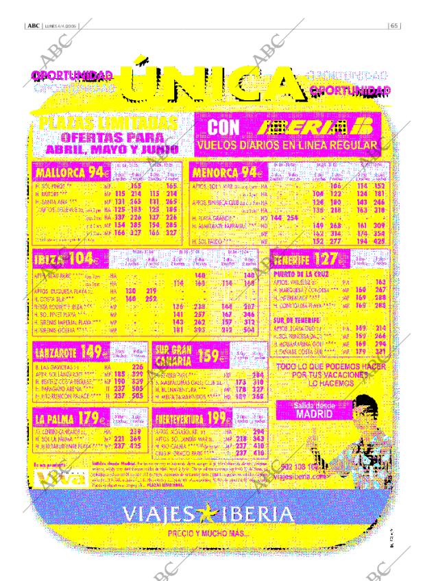 ABC MADRID 04-04-2005 página 65