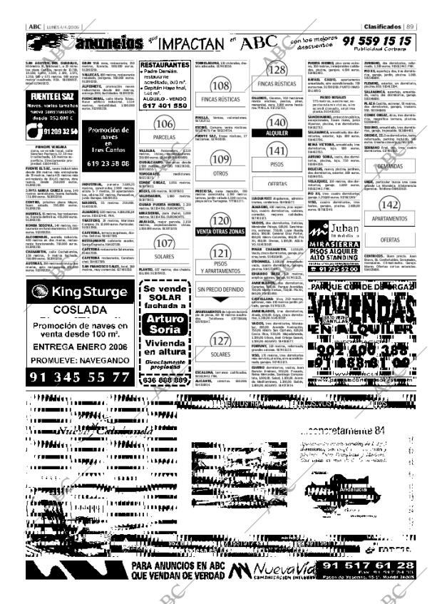 ABC MADRID 04-04-2005 página 89