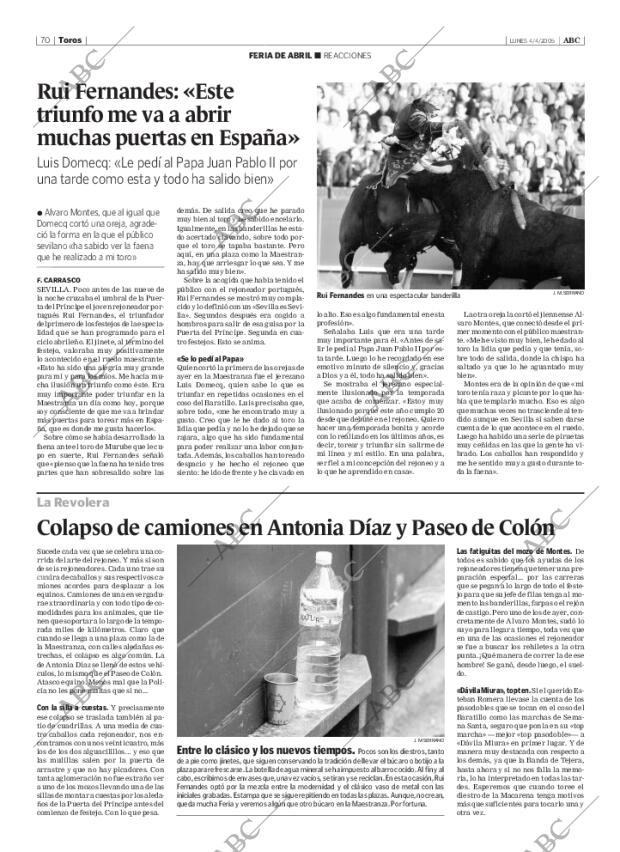ABC SEVILLA 04-04-2005 página 70