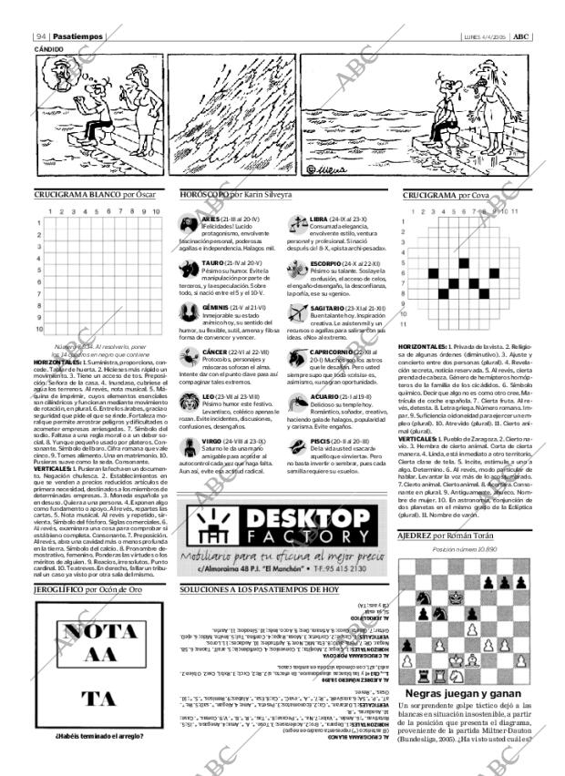 ABC SEVILLA 04-04-2005 página 94