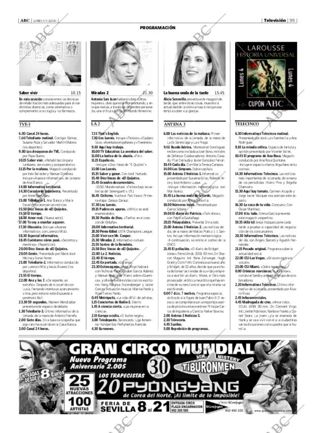 ABC SEVILLA 04-04-2005 página 99