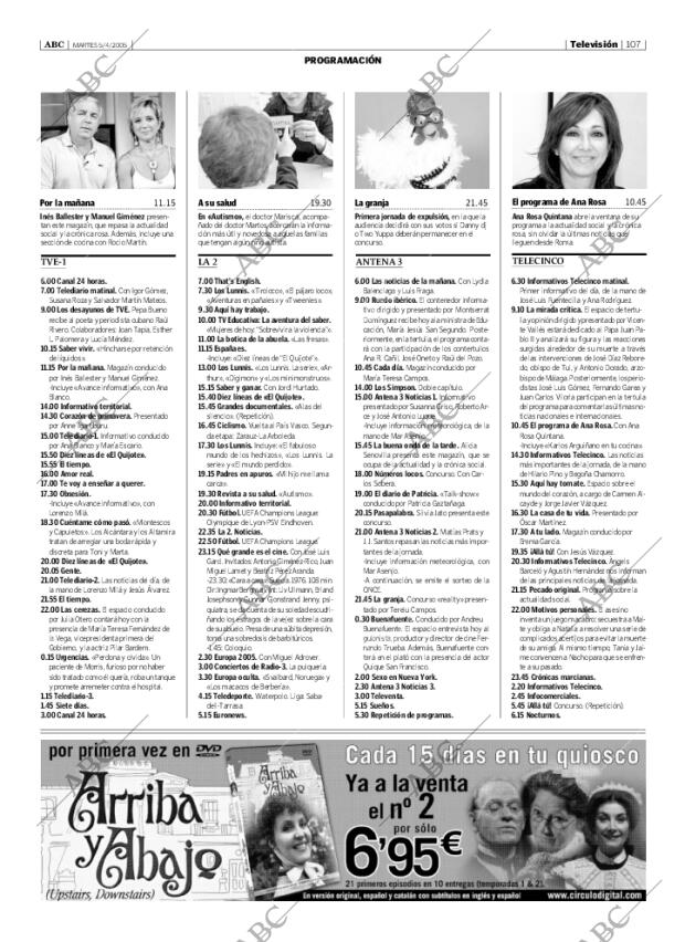 ABC SEVILLA 05-04-2005 página 107