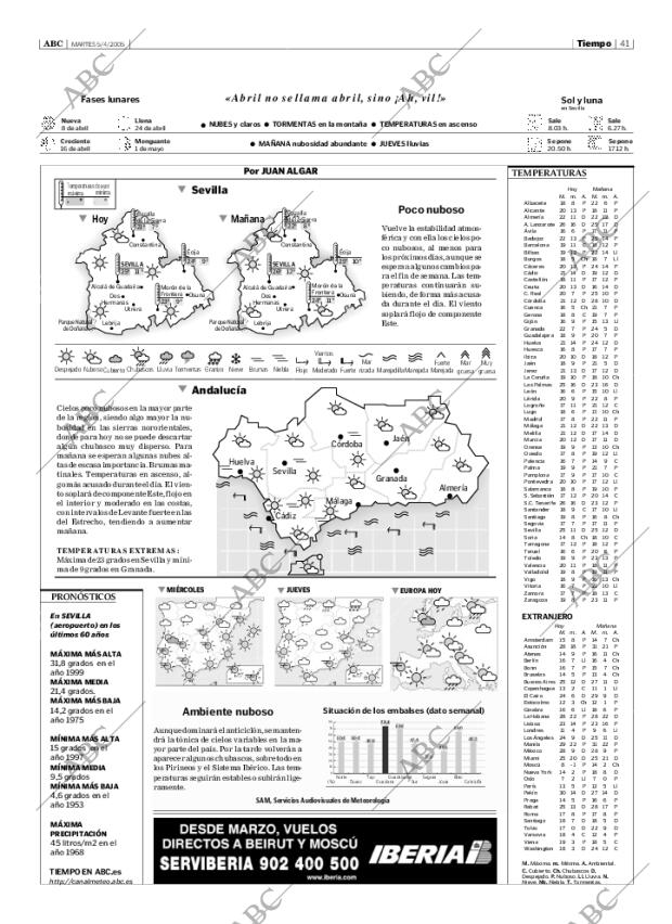ABC SEVILLA 05-04-2005 página 41