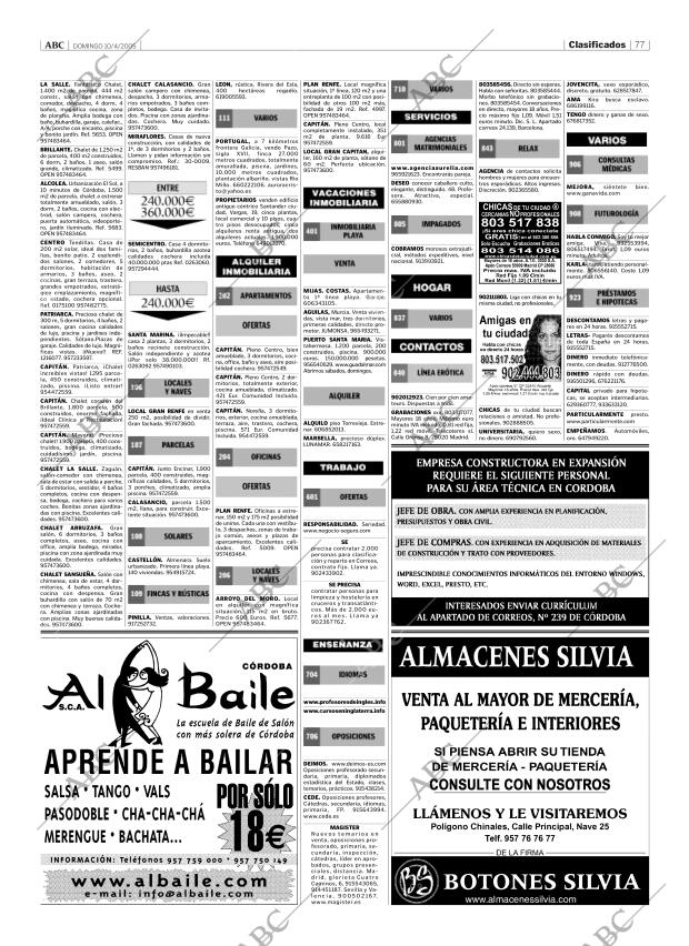 ABC CORDOBA 10-04-2005 página 77