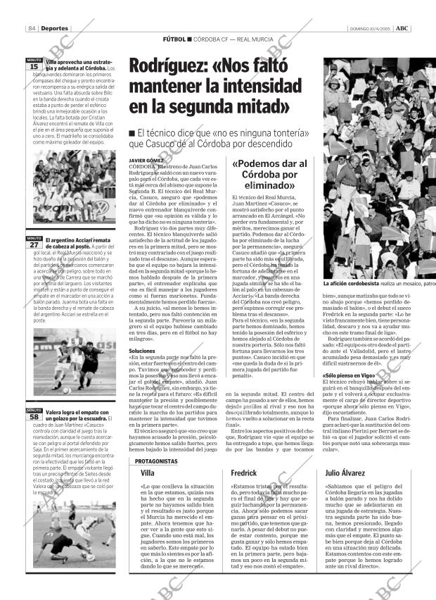 ABC CORDOBA 10-04-2005 página 84