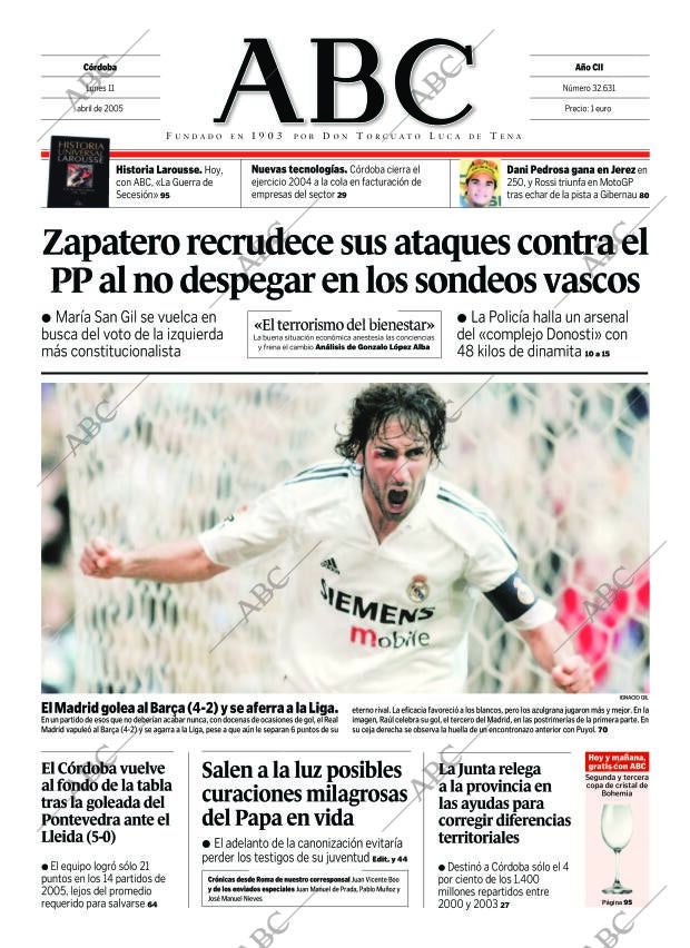 ABC CORDOBA 11-04-2005 página 1
