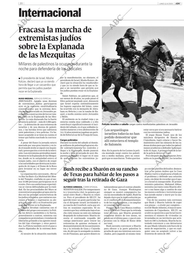 ABC CORDOBA 11-04-2005 página 20