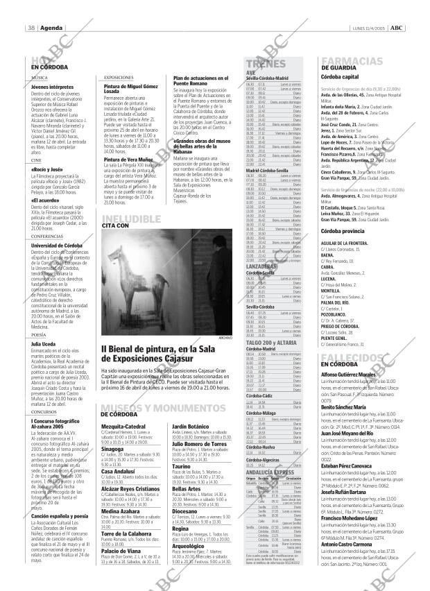 ABC CORDOBA 11-04-2005 página 38