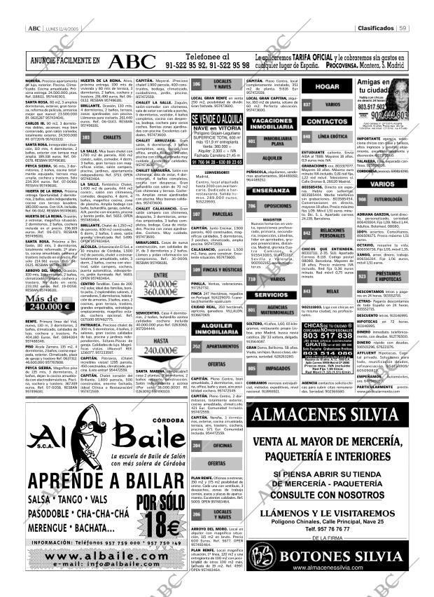 ABC CORDOBA 11-04-2005 página 59