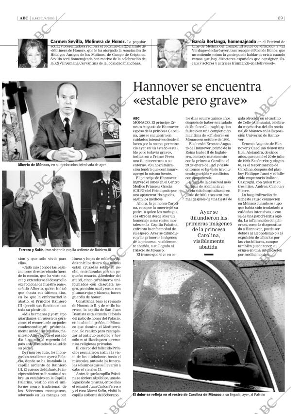 ABC CORDOBA 11-04-2005 página 89