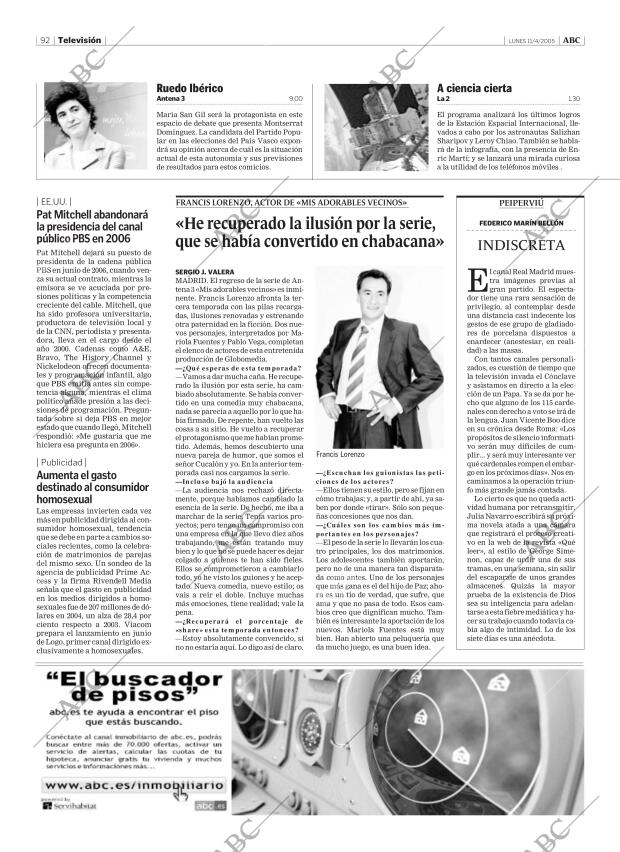 ABC CORDOBA 11-04-2005 página 92
