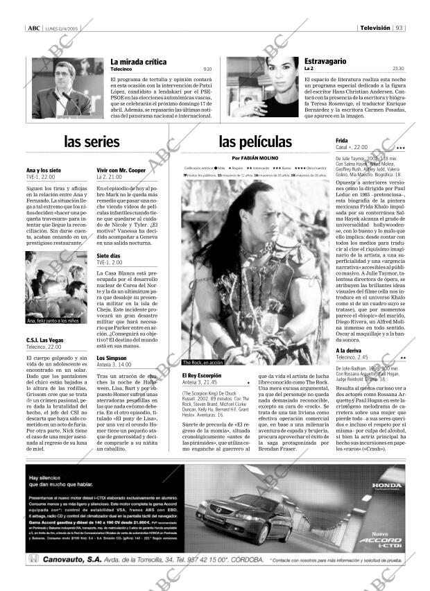 ABC CORDOBA 11-04-2005 página 93