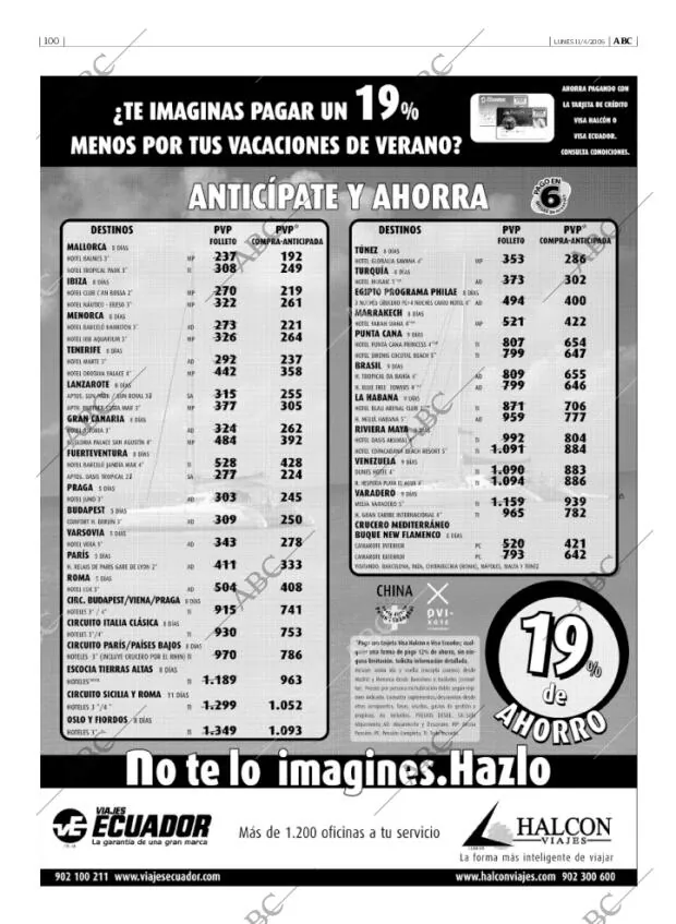 ABC MADRID 11-04-2005 página 100