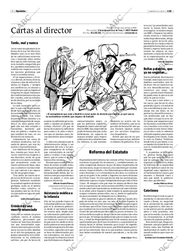 ABC MADRID 12-04-2005 página 8