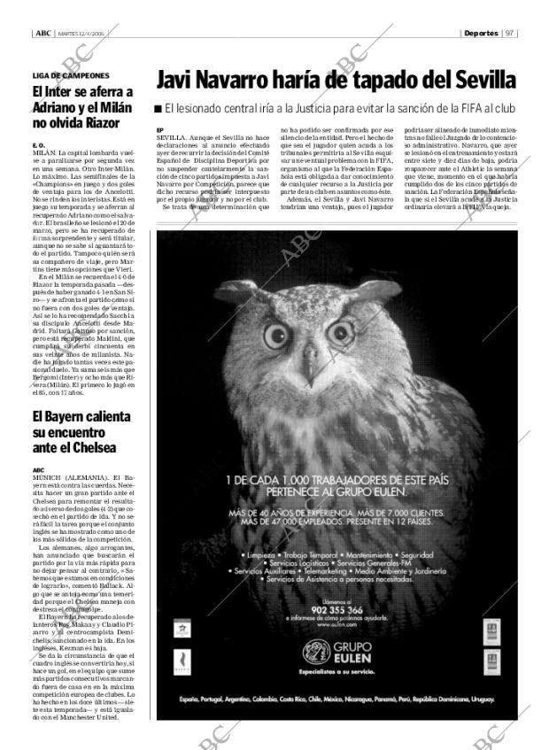 ABC MADRID 12-04-2005 página 97