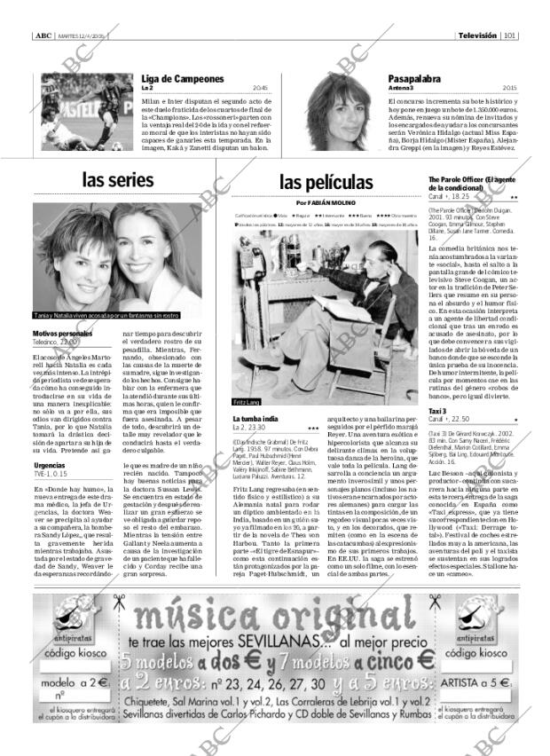 ABC SEVILLA 12-04-2005 página 101