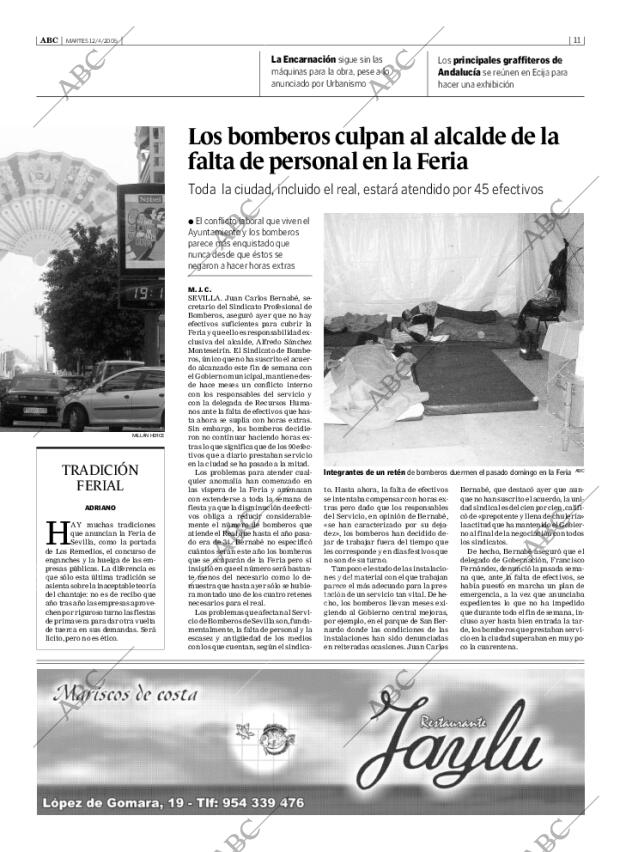 ABC SEVILLA 12-04-2005 página 11