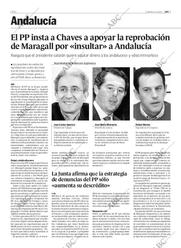 ABC SEVILLA 12-04-2005 página 20
